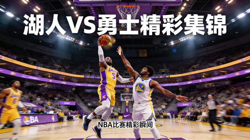 NBA篮球比赛精彩集锦视频预览图 - 湖人队与勇士队对决